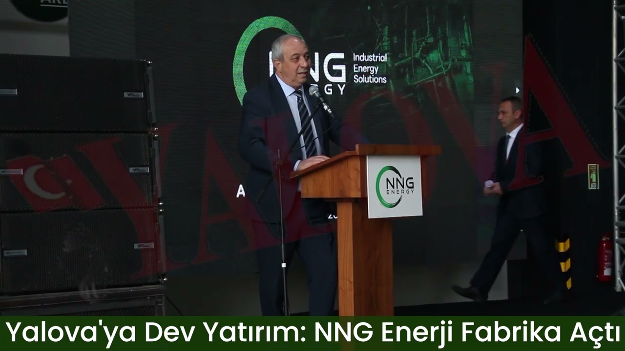 Yalova’ya Dev Yatırım: NNG Enerji, Fabrikasını Açtı