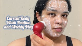 Current Body Wash Routine and Weekly Vlog | Curly Cami Channel