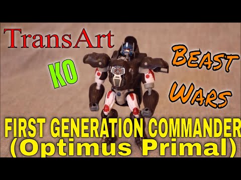 Transart First Generations Commander (KO Optimus Primal) - GotBot True Review NUMBER 686