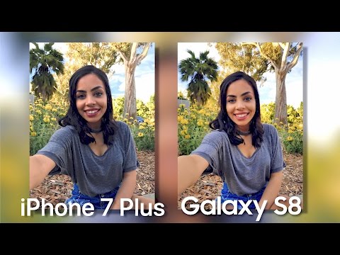 Samsung Galaxy S8 Camera vs iPhone 7 Plus! Video