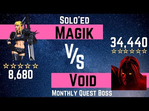 VOID - Monthly Quest Boss Solo'ed with Magik - MCOC