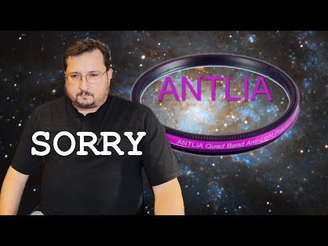 Wie schlecht ist der Antlia Quad Anti-Lichtverschmutzungsfilter?