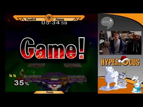 Hyperfocus January - Kermy (Falco) Vs. Asterion | PureEvil (Fox) Melee Pools