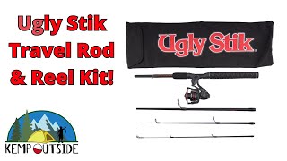 Ugly Stik GX2 Travel Fishing Rod Kit Review | Travel Rod with Reel and Carry Case