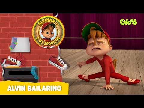 ALVIN APRENDENDO A DANÇAR | ALVINNN!!! E OS ESQUILOS | CLIPES MUSICAIS | Mundo Gloob