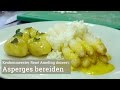 Asperges koken en serveren op de originele manier