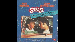 JOHN TRAVOLTA OLIVIA NEWTON JOHN : Alone at a drive in movie - Face B (Vinyle 45T Audio Original)