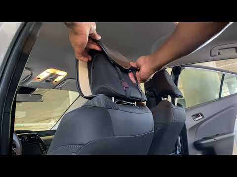 LuckyMan Car Seat Cover Installation