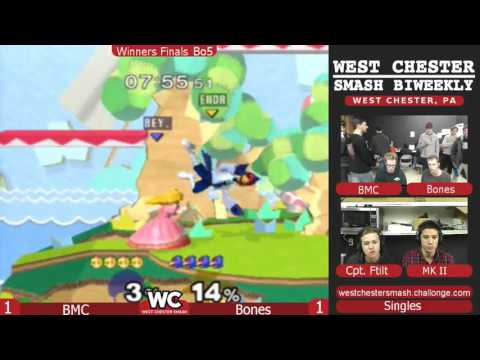 WCS 1-16-2016 Singles Winners Finals: BMC (Peach) vs Bones (Falco Marth)