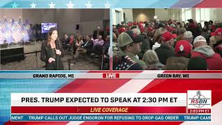 HAPPENING SOON: President Trump to deliver remarks on Biden’s border bloodbath in Grand Rapids...