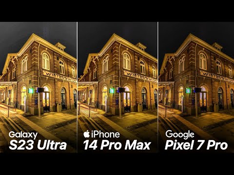 Samsung Galaxy S23 Ultra VS iPhone 14 Pro Max VS Google Pixel 7 Pro Camera Test