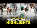 Highlights | Pakistan vs Australia | 1st Test Day 4 | PCB | MM2A