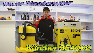 Kärcher SE 4002 Waschsauger im ersten Test - Funktionen und Lieferumfang Fußraum reinigen