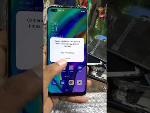 OPPO F17 Pro CPH2119 Camera Failed To Start Several Times Restore it By Cleaning History Problem