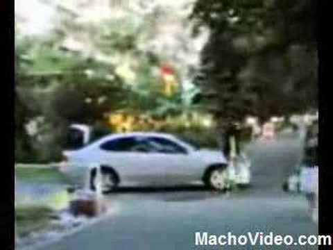 Man Beats Beloved Lexus With A Pipe