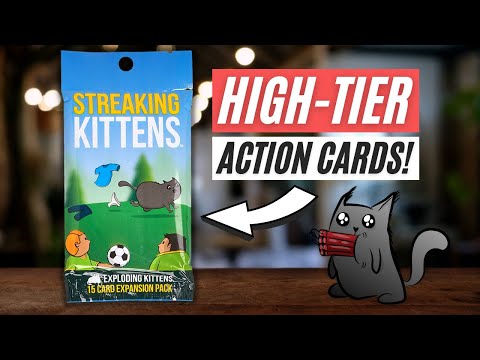 Streaking Kittens: Exploding Kittens Expansion Pack REVIEW