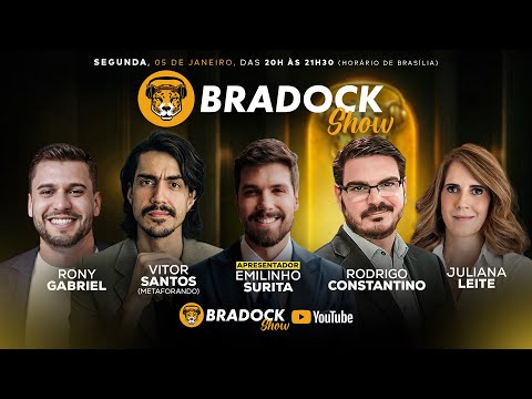 Bradock Show 05/01/26 - Emilinho Surita, Constantino, Rony Gabriel, Vitor Santos e Juliana Leite