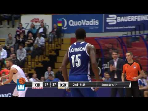 ABA Liga 2016/17 highlights, Round 5: Cibona - Karpoš Sokoli (15.10.2016)