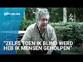 Blinde Ferry zoekt hulp voor zijn hulphond Kita