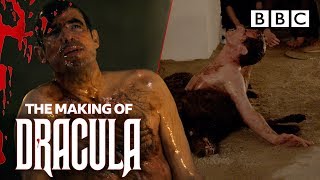 How we made THAT horrific wolf scene! | Dracula - BBC