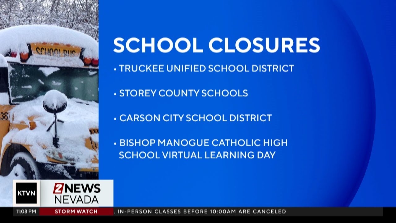 Multiple school districts cancel or delay classes for Wednesday, several colleges on delayed start