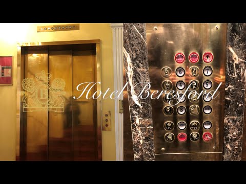 AWESOME Montgomery A-Series Traction Elevator - Hotel Beresford - San Francisco, CA
