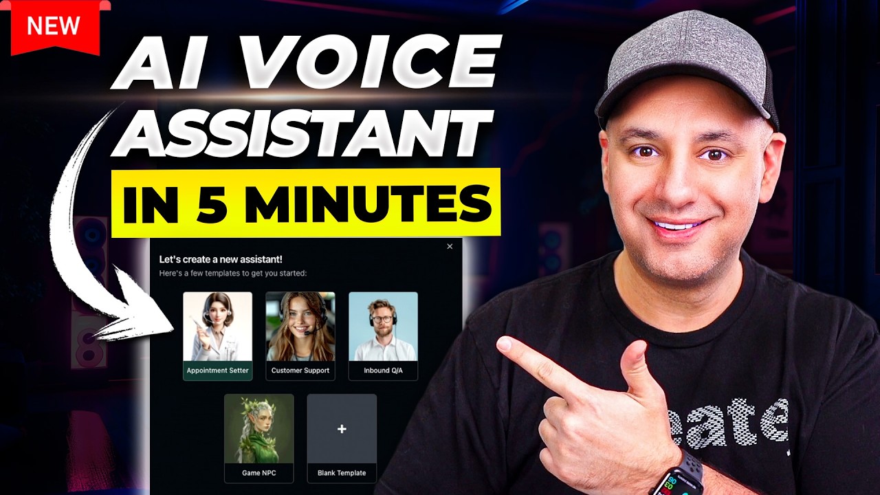 Create an AI Voice Assistant in 5 minutes - Powered by GPT-4o