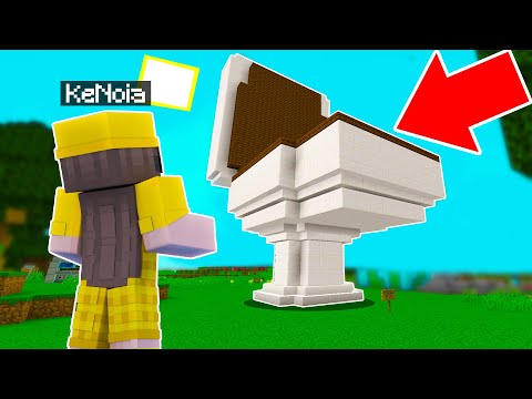 LA MIA STATUA per il BIG LADRO è il BIG GABINETTO - Minecraft BIG Vanilla