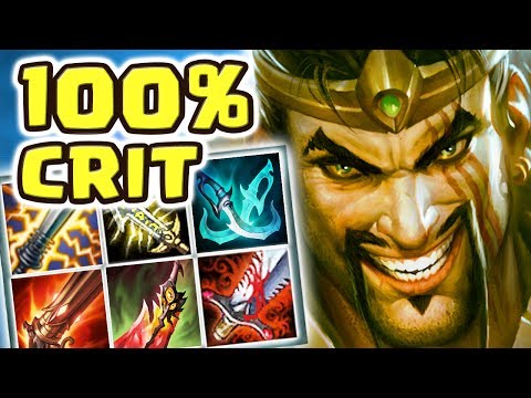 INSANE 100% CRIT DRAVEN DUO QUEUE | THE LUCKIEST CRITS EVER | PENTA FREE LIFE - Nightblue3