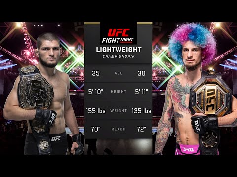 Khabib Nurmagomedov vs Sean O'Malley Full Fight - UFC 5 Fight Night