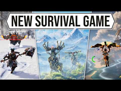 NEW Survival Game Lets You Build Bases and Tame Mechs!