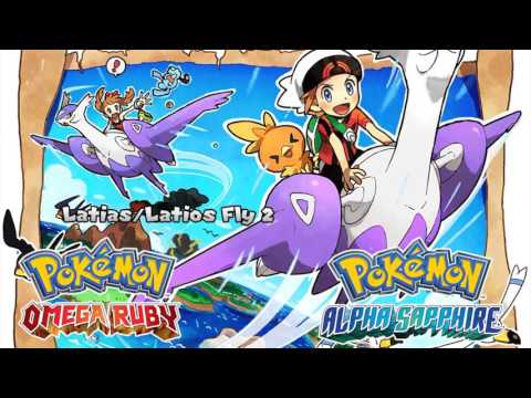 Pokemon Omega Ruby   Alpha Sapphire   Latias   Latios Fly 2 Music HQ