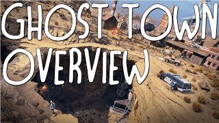 &quot;Ghost Town&quot; Gameplay - NEW Blackout Location Overview (Buried &amp; Outlaw) + New Vehicles