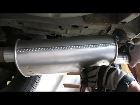 Quick Muffler Tear –Out and Installation GM Impala and More