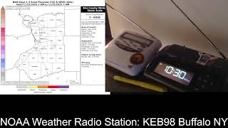 🔴LIVE NOAA WEATHER RADIO CAM AND STATION KEB98 Buffalo NY! Live overnight cam 11/22/2025🔴