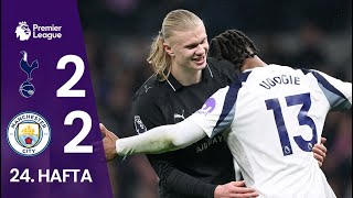 Tottenham (2-2) Manchester City | 24. Hafta MAÇ ÖZETİ | Premier League - 2025/26