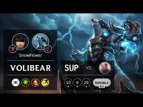 Volibear Support vs Rakan - KR Grandmaster Patch 9.19