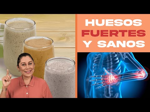 STRONG BONES * HIGH CALCIUM SMOOTHIES Natural (Dairy-free) Prevents Osteoporosis and Arthritis. C...