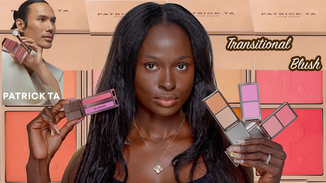 Patrick Ta TRANSITIONAL BLUSH... 👀 Does It Even Look Good On Dark Skin?!