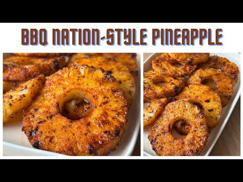Must-Try Roasted Pineapple | Just Like Barbecue Nation at Home 🍍 | Crispy, Juicy & Caramelised |