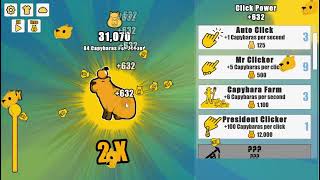 Capybara Clicker 🕹️ Play on CrazyGames   Google Chrome 2025 03 24 19 27 36