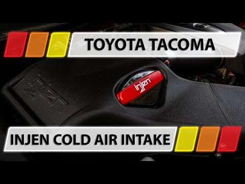 Toyota Tacoma Mods | Injen Evolution Cold Air  Intake DIY Install | Injen