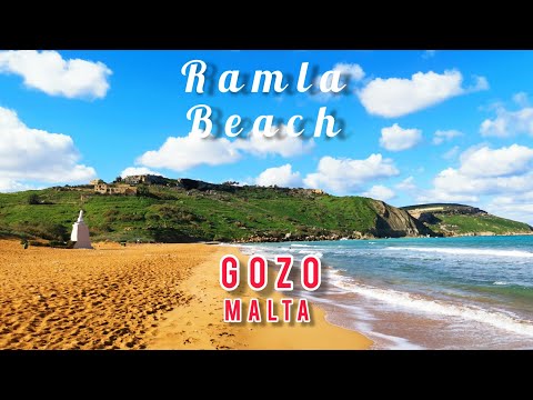 🇲🇹Lovin Malta & Ramla Beach Gozo (Jan-2021) | A relaxing walk on Ramla Beach