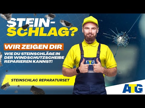 ATG Steinschlag Reparaturset | Windschutzscheibe schnell & einfach reparieren