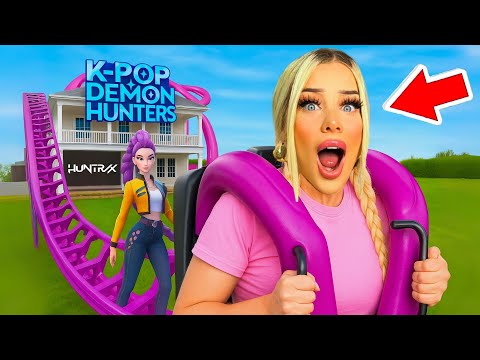 ICH baue KPOP Demon Hunters FREIZEITPARK in meinem Haus 😳