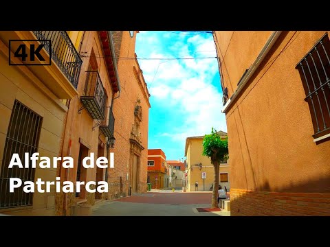 ALFARA DEL PATRIARCA Driving Tour - Valencia - Spain [4K|60fps]