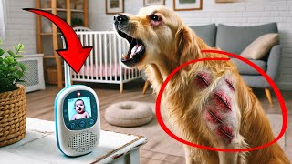 Dog Won’t Stop Barking At Baby Monitor, When Mom Sees It, She FAINTS!