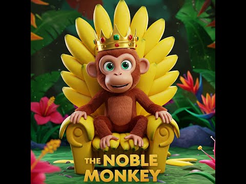 📜 The Noble Monkey: A Tale of Wisdom & Bravery 🐵🔥