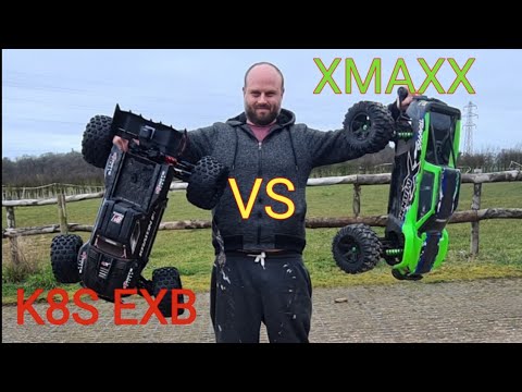 1/5TH RC BATTLE Arrma Kraton 8s EXB vs Xmaxx Part 2 ( where should your money go?? )