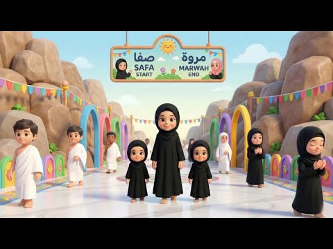 Aku Mau Ke Mekkah • Allahul Kaafi • Rukun Sholat • Asmaul Husna | Kompilasi Lagu Anak Islami 3D